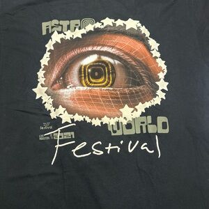 Astro World Open Your Eyes Festival Graphic Tee in Black